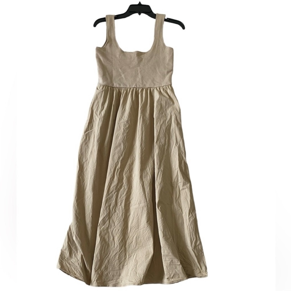 All:row The Lucinda Dress in Khaki Size small - Picture 3 of 6